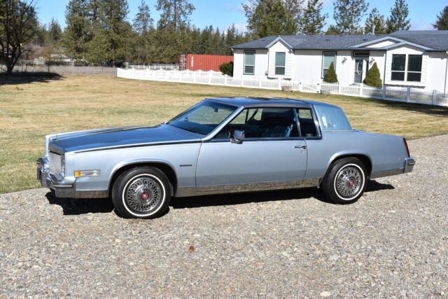 1981 cadillac eldorado biarritz coupe 1 owner! low miles! stainless steel roof!