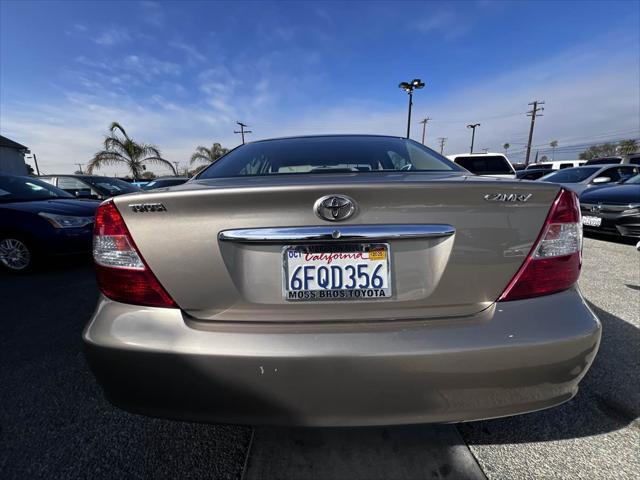 2002 toyota camry xle
