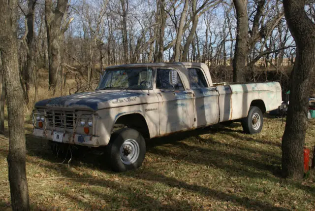 1964 dodge power wagon, crew cab, w200, 4x4, ¾ ton