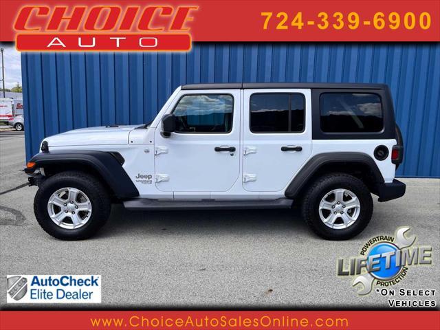 2018 jeep wrangler unlimited sport