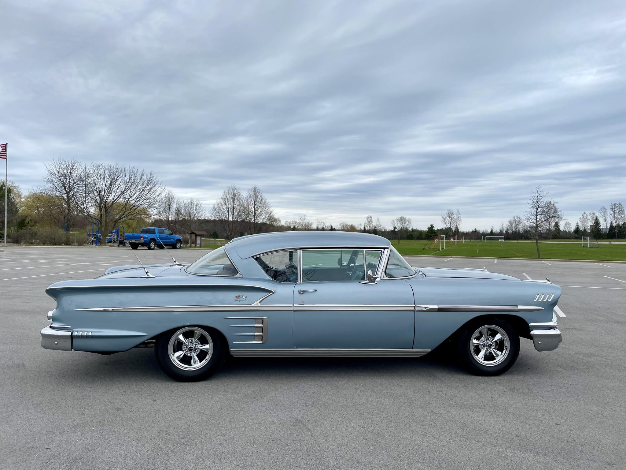 350-powered 1958 chevrolet impala sport coupe