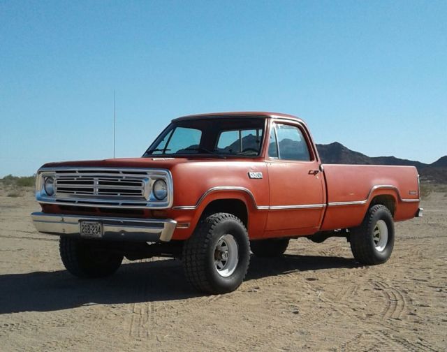 1973 dodge power wagon 400 big block