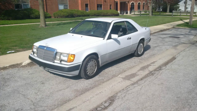 1992 92 mercedes benz 300ce 24v low miles 2 owner coupe white great condition