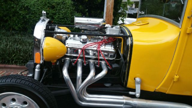 1926 ford tall t 454 big block v8 motor all steel car 350 trani no reserve
