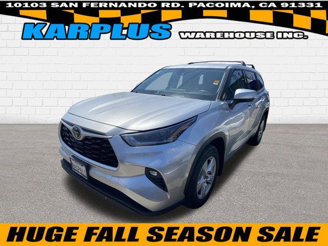 2021 toyota highlander le