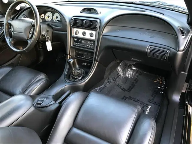 1994 ford mustang svt cobra 18945 miles black clearcoat 5.0l v8 240hp 285ft. l