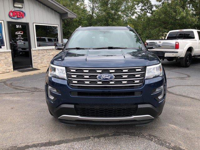 used 2017 ford explorer 4wd xlt middlebury, in 46540 for sale in middlebury, indiana