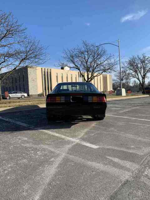 1988 chevrolet camaro black rwd automatic iroc z