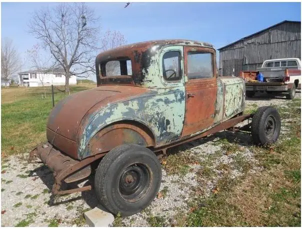 1932 chevy 5 window coupe, deuce, hot rod, rat rod, street rod, rebuilder title!