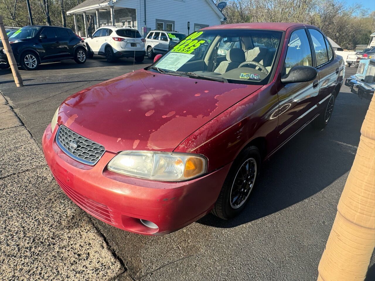 2000 nissan sentra gxe 4dr sedan
