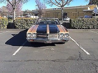 1970 chevy chevelle chopped top convertible (no engine & transmission)