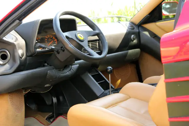 1988 ferrari testarossa rossa corsa tan leather low miles