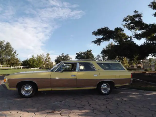1973 amc ambassador woodie wagon.amx brother...california car