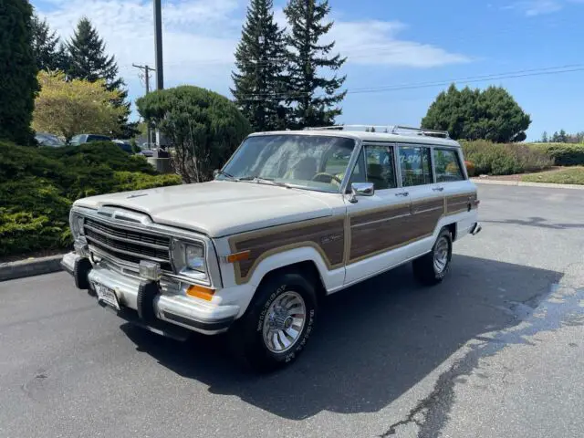 *** 1987 jeep grand wagoneer 360 auto a/c 4x4 clean worldwide no reserve ***