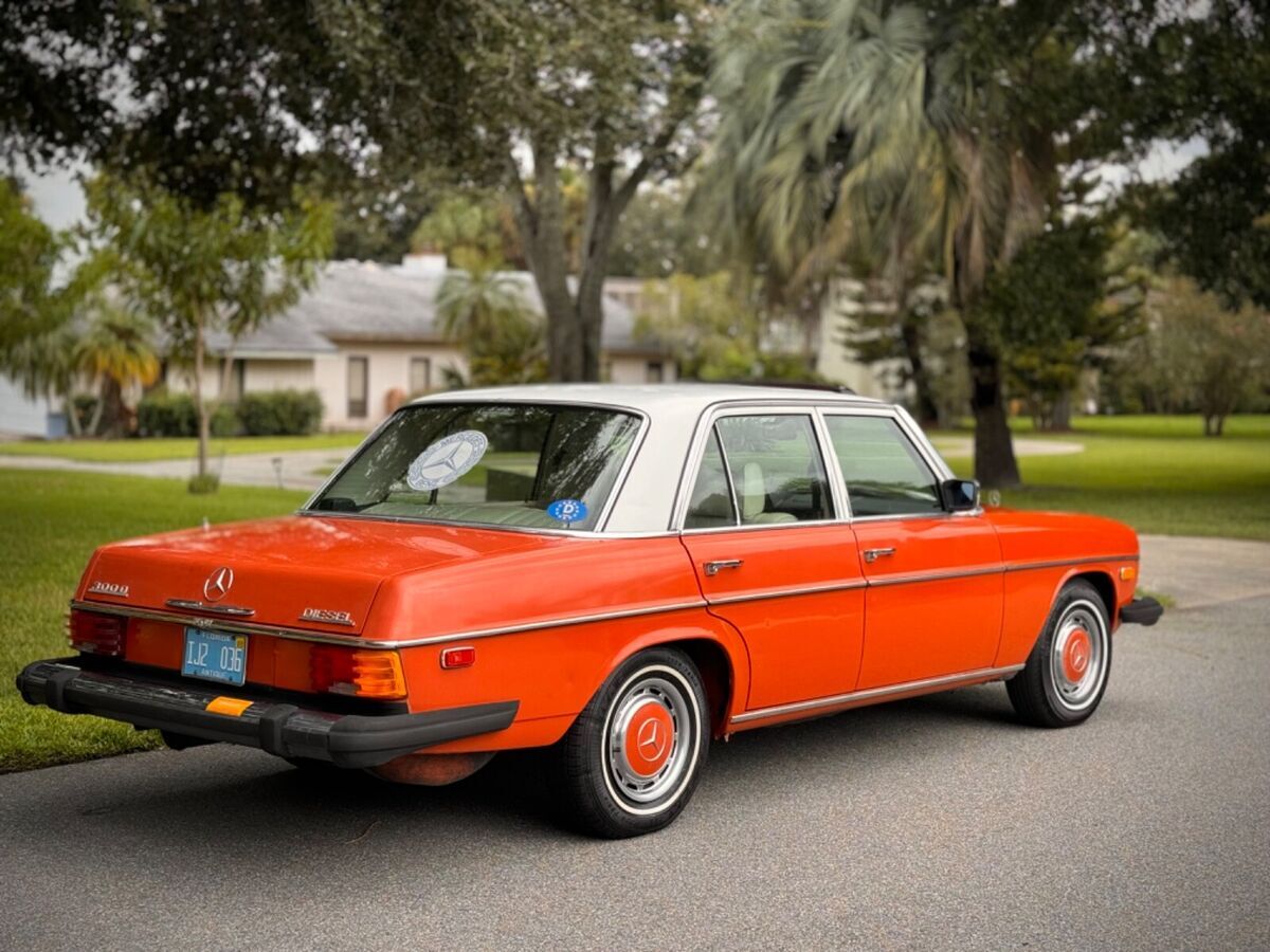 no reserve 1975 mercedes 300d diesel sedan 1 owner turn key driver must see