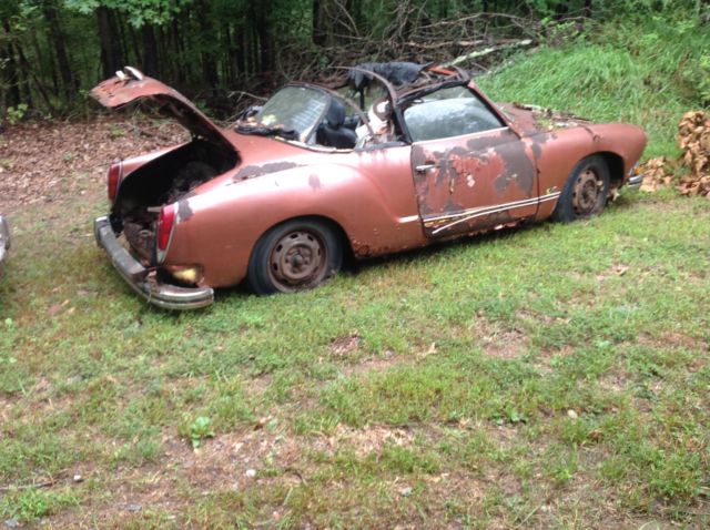 1972 volkswagen karmann ghia convertable