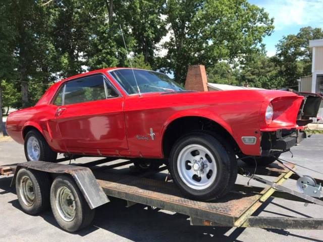 1968 ford mustang coupe - 5.0 302 & c4 trans, new frame, suspension - solid car!