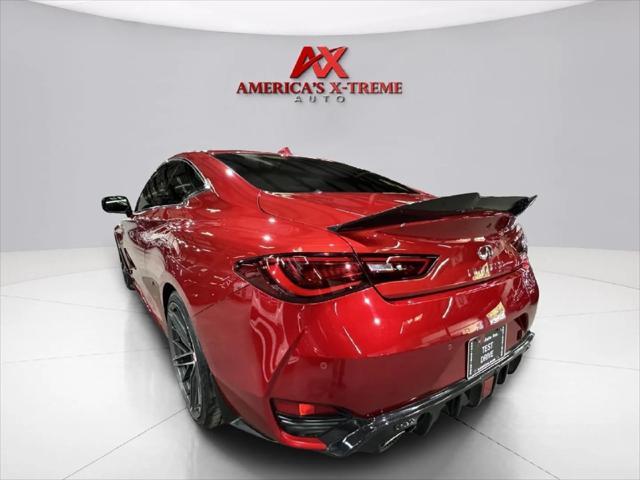 2020 infiniti q60 3.0t red sport 400