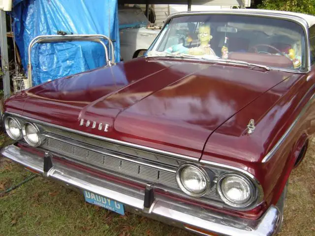 1964 dodge custom 880 seminole red convertible