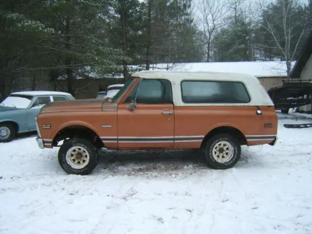 1972 gmc jimmy chevy blazer solid original