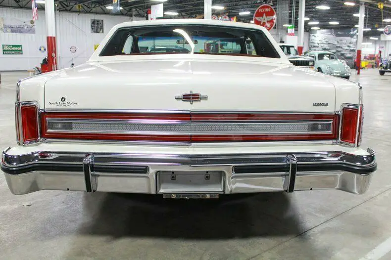 1979 lincoln continental town coupe 19106 miles white coupe 460ci v8 automatic