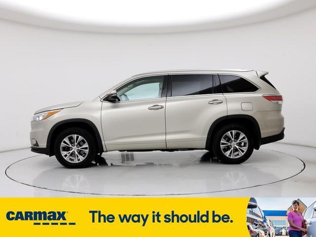 2015 toyota highlander xle