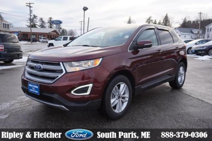 2016 ford edge sel awd sel 4dr crossover for sale in south paris, maine