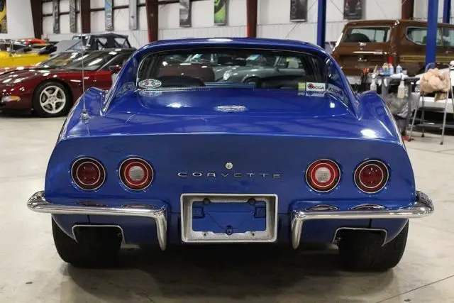 1973 chevrolet corvette 79158 miles blue coupe v8 manual