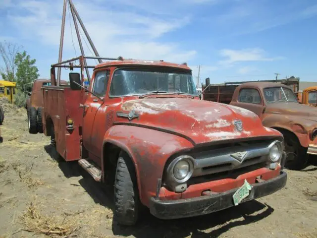 1956 ford f500 550 service utility truck ... f1 f2 f3 f4 f5 f550 no reserve!