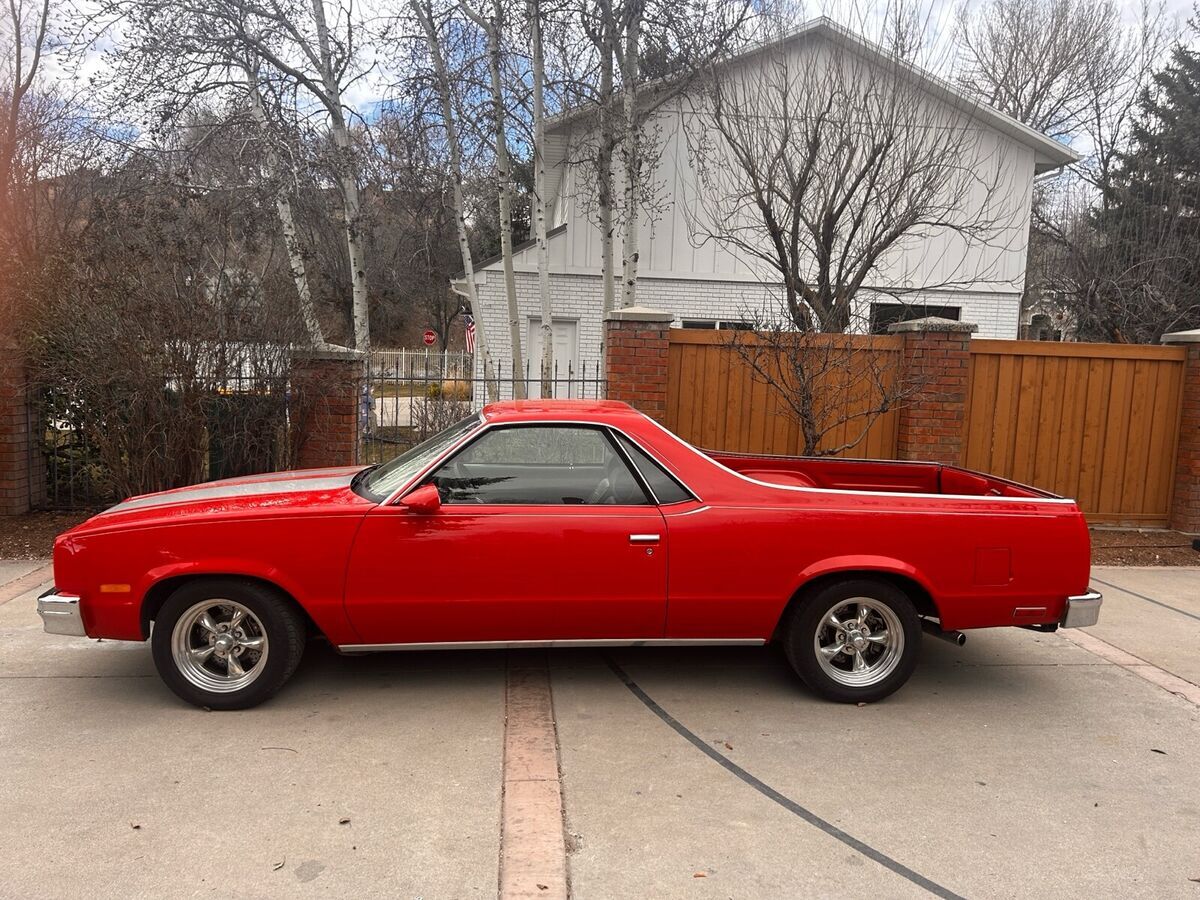 1986 gmc caballero red rwd manual