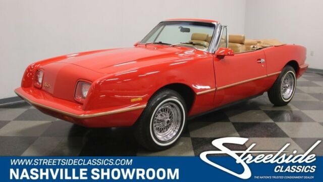 extremely rare avanti convertible, only 29k original miles, great condition!