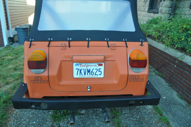 1973 volkswagen thing base 1.6l