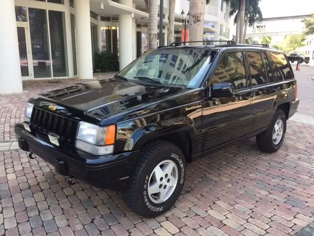 1993 jeep grand cherokee limited 4x4 5.2l v8 rust free florida car
