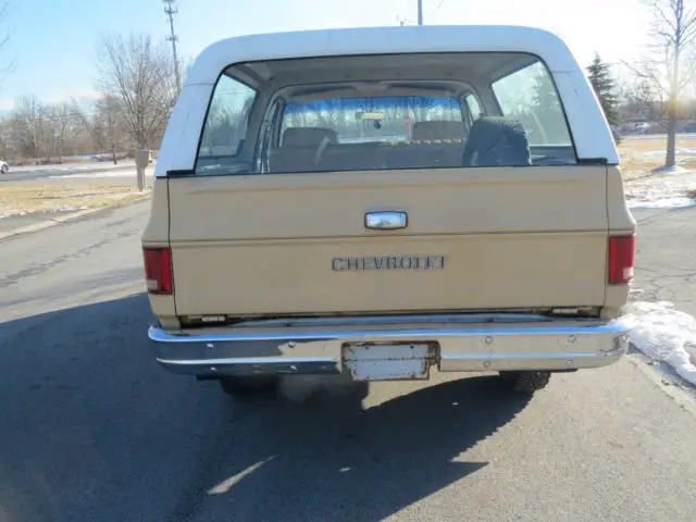 1978 chevy blazer k5 350 v8 4x4 one owner low miles garage kept no winters