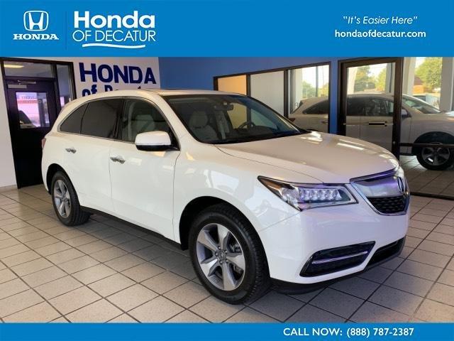 used 2016 acura mdx sh-awd decatur, al 35601 for sale in decatur, alabama