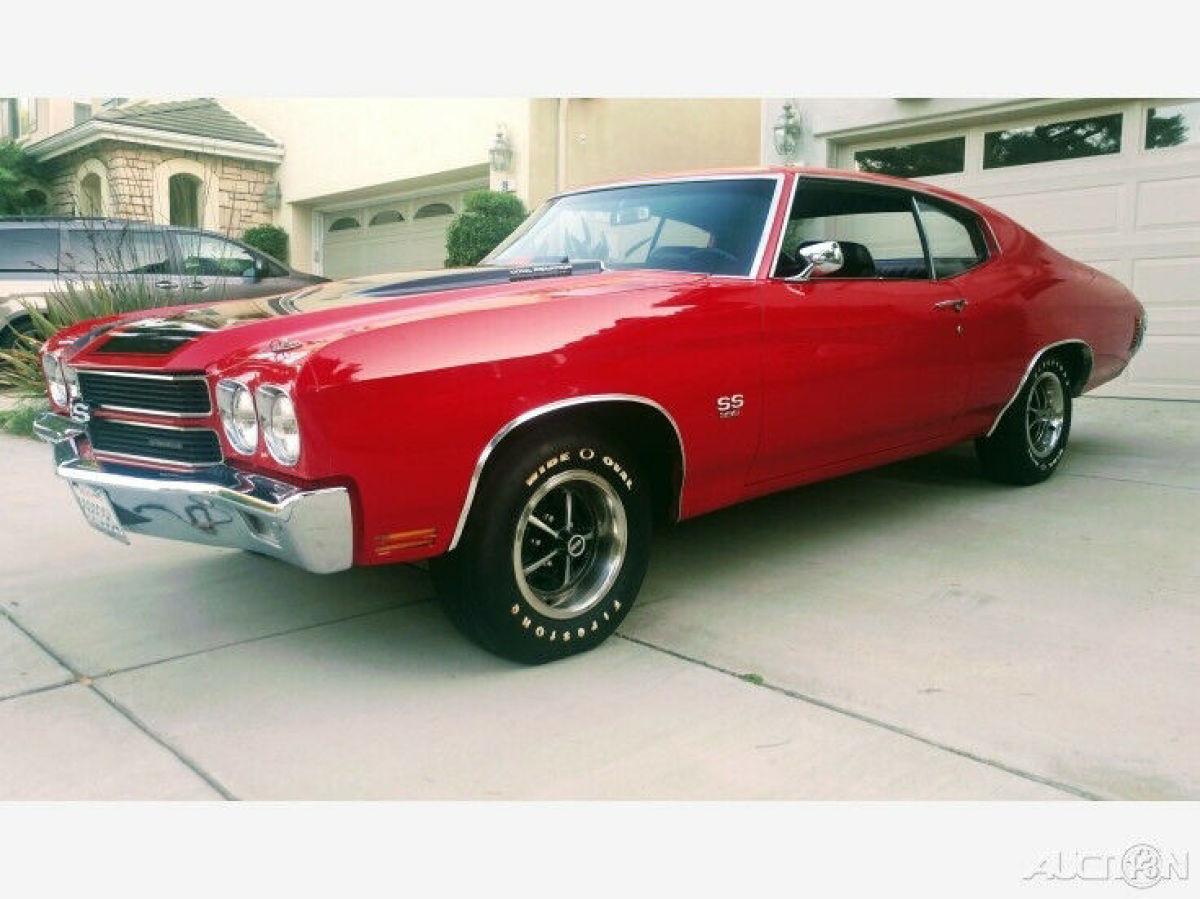 1970 chevy chevelle ss-396 350hp muncie 4-speed manual trans holley carb fsbo