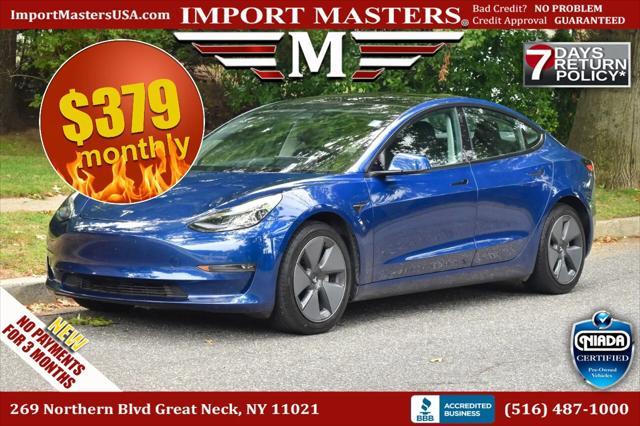 2021 tesla model 3 long range