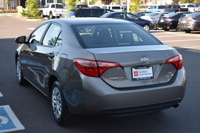 used 2018 toyota corolla le marysville, wa 98271 for sale in marysville, washington