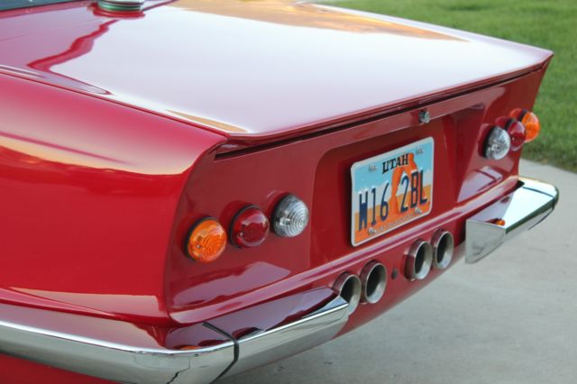 v8 tr split bumper restomod brand new top interior 350 sbc transmission! tr-6 4