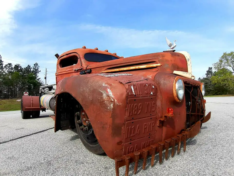 rat rod truck hot rod mad max street legal 454big block 4 videos air suspension