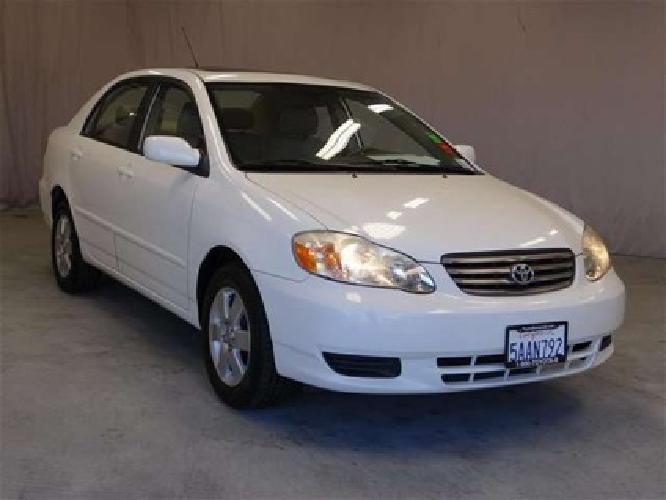 2003 toyota corolla c in sunnyvale, ca