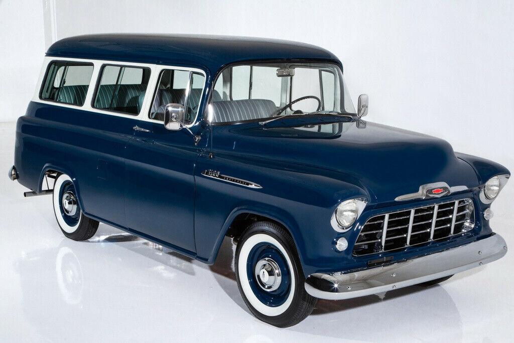 1956 chevrolet suburban 283 v8 5-speed