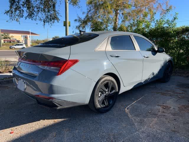 2023 hyundai elantra hev blue