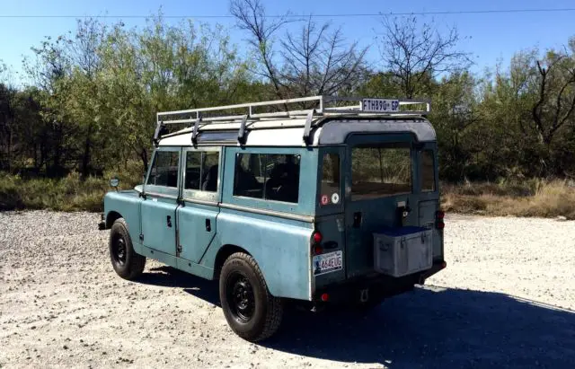 1967 land rover defender safari left hand drive full drivetrain swap
