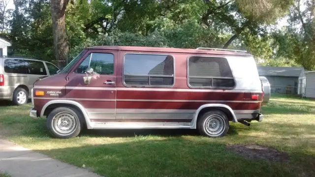 1990 chevrolet g20 van house conversion van 3-door 5.7l