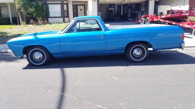 1967 chevy el camino malibu original motor and transmission no reserve!!!!!!!