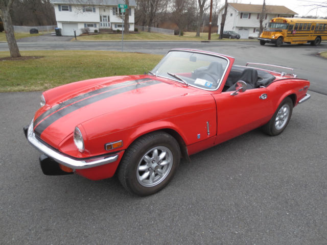triumph spitfire 1972 mk iv plus overdrive
