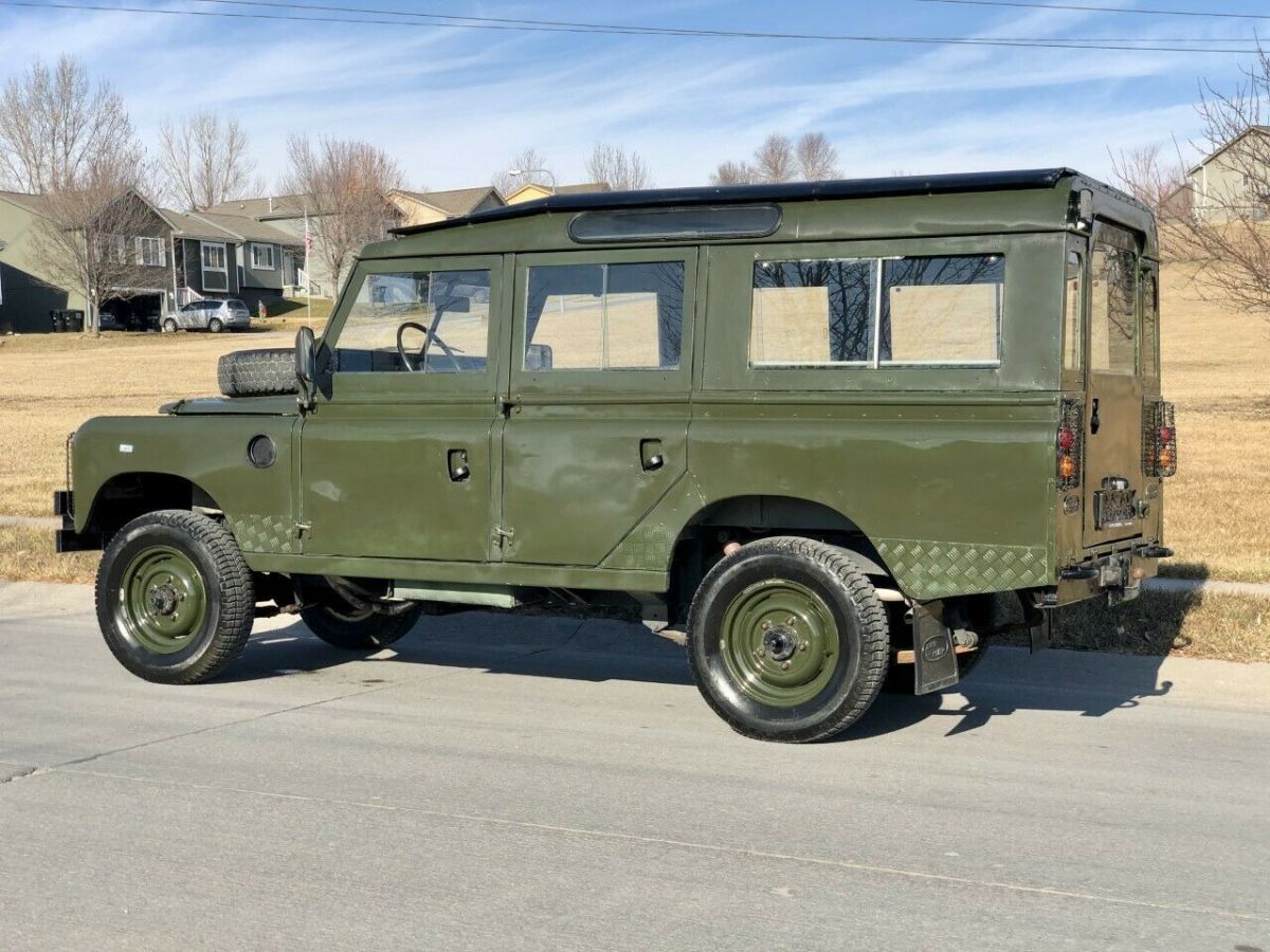 1971 land rover iia 109 --- 4 door lhd turbo diesel --- defender tdi 110