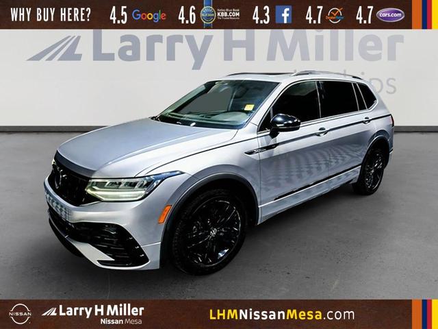 2022 volkswagen tiguan 2.0t se r-line black