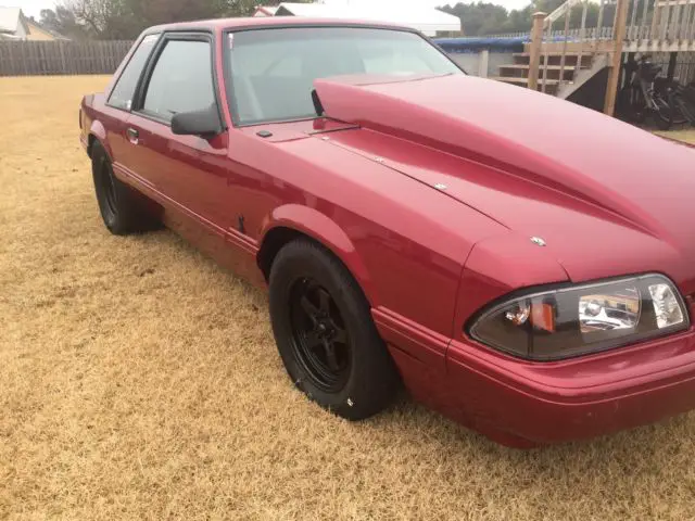 1993 ford mustang lx sedan 2-door 4.8 lsx turbocharged pro street